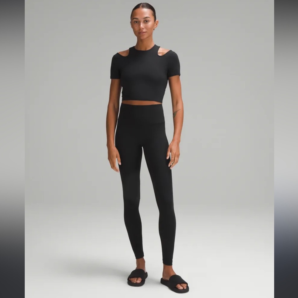 Lululemon Shoulder Cut-Out Yoga T-Shirt
